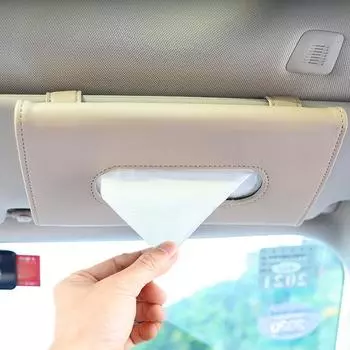 Держатель для салфеток на козырек автомобиля, подвесной держатель для бумажных полотенец из искусственной кожи, чехол для салфеток на заднее сиденье, аксессуары для салона автомобиля