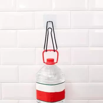 Держатель для салфеток, настенный держатель для туалетной бумаги без перфорации, компактная вешалка для бумажных полотенец для кухни, ванной комнаты белый