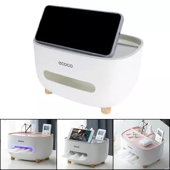 Держатель для салфеток, органайзер для канцелярских принадлежностей, ящик для домашнего офиса, кухонный ящик для хранения салфеток, всякая всячина, пульт дистанционного управления, многофункциональный