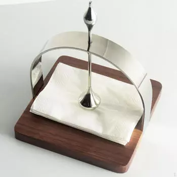 Держатель для салфеток с утяжеленным рычагом Современный удобный гладкий диспенсер для салфеток большой емкости