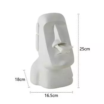 Держатель для салфеток Статуя Дизайн Легкий Хранение Керамика Пасхальная Коробка Для Бумажных Полотенец Держатель Для Салфеток Гостиная Поставка