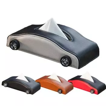 Держатель для салфеток в форме автомобиля Держатель для бумажных полотенец в форме автомобиля Термостойкий держатель для бумажных полотенец в гостиной Анти-влагостойкий держатель для салона грузовика белый