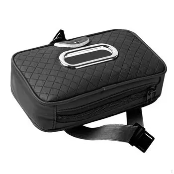 Держатель для салфеток в подлокотнике для хранения в автомобиле Black