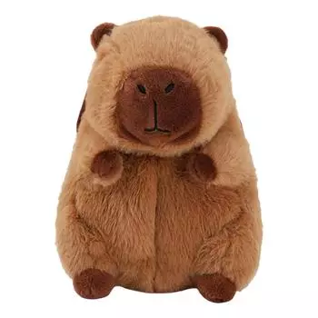 Держатель для салфеток в виде животных для автомобиля, мультяшная коробка для салфеток в виде капибары, очаровательная плюшевая коробка для хранения бумаги, креативная коробка для салфеток для автомобиля и дома CHINA