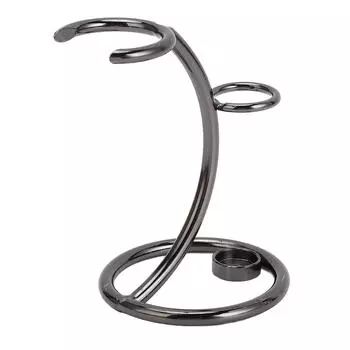 Держатель для щетки для бритья, металлический держатель для бороды, инструмент для бритья, подставка для чистки бороды, парикмахерская