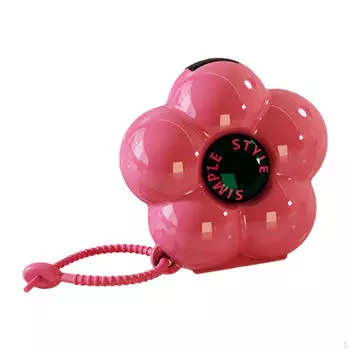 Держатель для сережек, футляр для украшений с сеткой, модная коробка для хранения сережек и колец для жены ярко-розовый