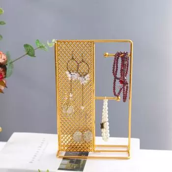 Держатель для сережек Стеллаж для хранения серег Стеллаж для сережек Органайзер для ювелирных изделий для девочек B