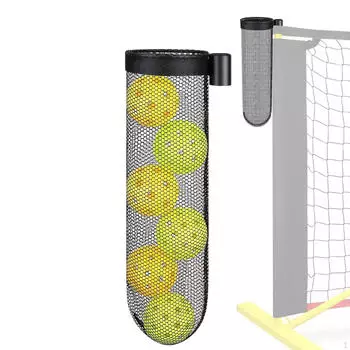 Держатель для сетки для хранения пиклболов для легкой установки на стеллаж для контейнеров