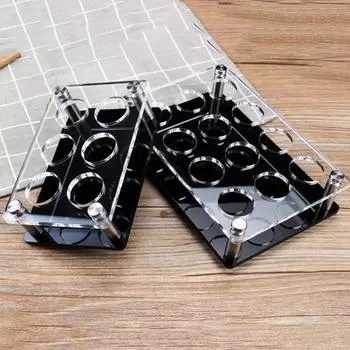 Держатель для шампанского, многоразовый, простая установка, удобная, прочная, стоячая стеклянная акриловая подставка для чашек для бара