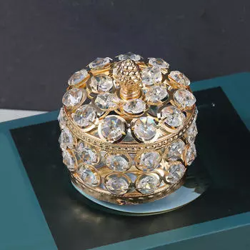 Держатель для шкатулки для драгоценностей, изысканный зеркальный брелок для женщин, органайзер для хранения s