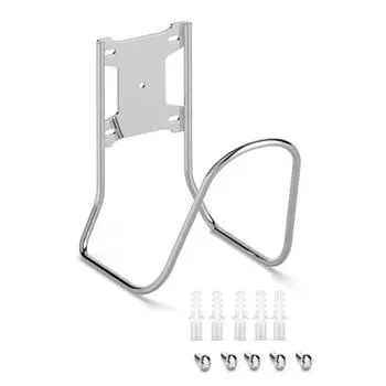 Держатель для шланга из нержавеющей стали Настенное крепление Вешалка для шланга Сверхпрочный крюк для садового шланга для организации удлинителей в саду, гараже 1 Set