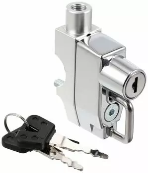 Держатель для шлема KITACO с зеркалом Silver Monkey 125 Grom CT125 Hunter Cub (JB02/JB03/JB05) (JC61/JC92) (Я55/Я65) 564-0501110 серебряный