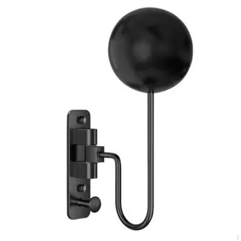 Держатель для шлема мотоцикла с крючком, вращающийся на 180 градусов, подставка для ключей серый