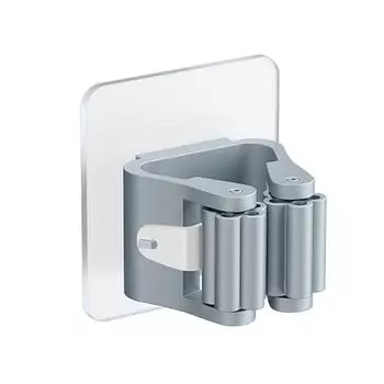 Держатель для швабры для ванной комнаты, полка, держатели для хранения, стеллажи, крючки T4B2 U2C4, инструменты для пасты, кухня A2G7 grey One-size