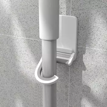 Держатель для швабры настенное крепление для метлы вешалка для швабры самоклеящийся зонт без прокола органайзер для швабры стойка для хранения аксессуары для ванной комнаты