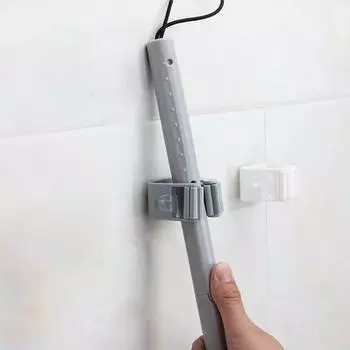 Держатель для швабры, самоклеящаяся подставка для метлы, настенная подставка для швабры, крючок для подметальной щетки, органайзер для хранения, аксессуары для ванной комнаты и кухни