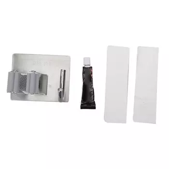 Держатель для швабры, щетки, экономящий место, без дырокола, одинарный крючок, швабра, щетка, грабли, зажим для кухни, ванной комнаты