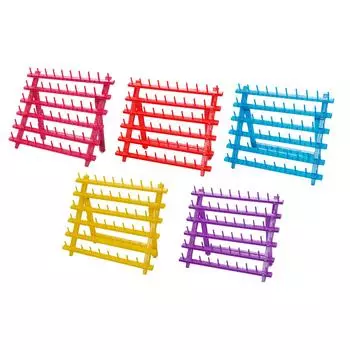 Держатель для швейных ниток, органайзер для ниток, переносная полка, подставка для катушек, подставка для катушек для любителей вышивания, портных ювелирных изделий синий