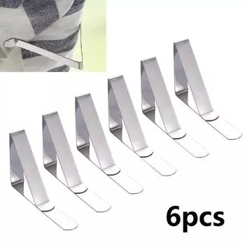 Держатель для скатерти из нержавеющей стали, зажим для скатерти, новинка