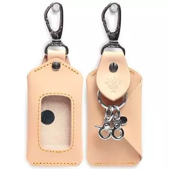 Держатель для смарт-ключа, размер M, Tochigi Natural Single, совместим почти со всеми моделями, чехол для смарт-ключа с прозрачным окном, чехол без ключа, чехол для ключа, вход