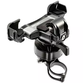 Держатель для смартфона Daytona Motorcycle, поглощающий вибрацию, интегрированная защита камеры, алюминиевый кронштейн, совместимый со смартфоном серии iPhone 14 чёрный