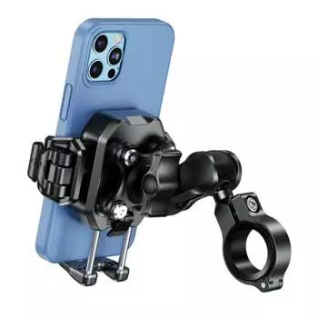 Держатель для смартфона Kaedear для велосипеда, держатель для мобильного телефона, держатель для смартфона на мотоцикле, вибропоглощающее крепление, воздушное крепление, интегрированный тип, быстросъемный рычаг