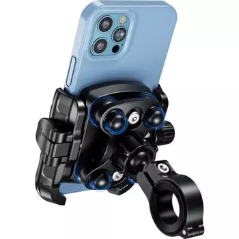 Держатель для смартфона на мотоцикл Kaedear, держатель для мобильного телефона, держатель для смартфона на мотоцикле, крепление для поглощения вибрации, интегрированная конструкция, рычаг управления, быстрый