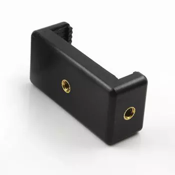 Держатель для смартфона штатив для смартфона штатив держатель для смартфона фиксированный держатель для смартфона для штатива большой максимальная ширина для мобильного держателя черный 11,5 см