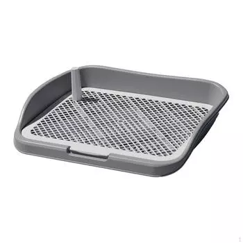 Держатель для собачьей мочи, открытый туалет, лоток для мусора, многоразовый поддон для горшка, коврик для обучения садоводству, жёлтый