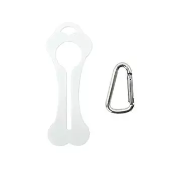 Держатель для собачьих какашек, напечатанный на 3D-принтере – портативный держатель-зажим для поводков или пакетов One Size