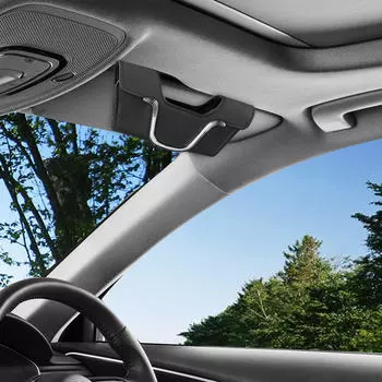 Держатель для солнцезащитных очков для автомобильного солнцезащитного козырька, зажим для футляра для автомобильных очков, универсальное легкодоступное хранилище для очков