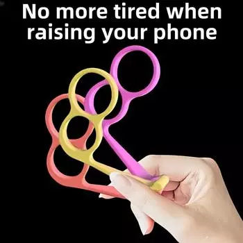 Держатель для сотового телефона Многофункциональная щетка Дрожащий звук Кронштейн для сотового телефона Портативный держатель для драмы Ленивый человек Оружие Бога 3pcs