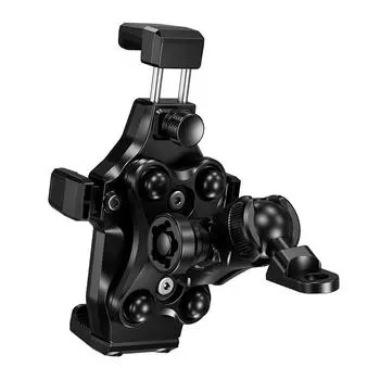 - Держатель для сотового телефона, вращающийся на 360 градусов, кронштейн для велосипедного телефона с диагональю 4,7–7,2 дюйма 1