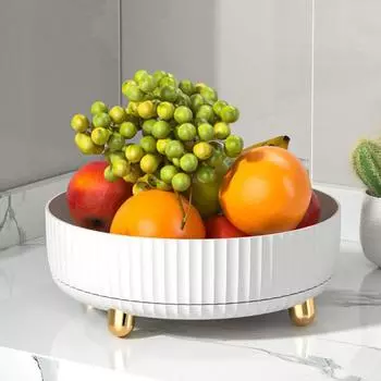 Держатель для специй, компактный, прочный, легко очищаемый, противоскользящий органайзер для фруктовой тарелки, органайзер для уксуса и соевого соуса, держатель для специй L зелёный