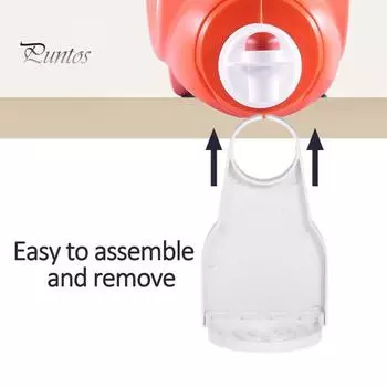 Держатель для стакана для моющего средства для стирки Предотвращает проливание Подходит для большинства бутылок Складная конструкция Экономящий место органайзер для прачечной белый