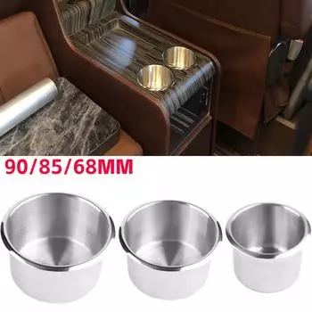 Держатель для стакана из нержавеющей стали, портативный, прочный, органайзер для стакана, для хранения на морском судне, автомобиле, грузовике, кемпере, автомобильных аксессуарах