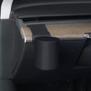 Держатель для стакана съемный аксессуар для украшения салона автомобиля для модели 3 Y черного цвета
