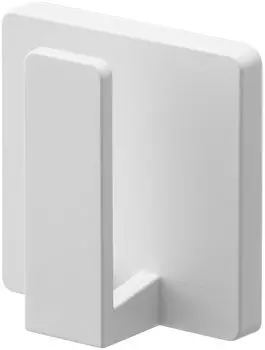 Держатель для стакана с крючком для пленки Yamazaki Jitsugyo 5954, белый, Ш6 x Г3 x В6 см, для хранения зубной пасты MIST, прибл. белый