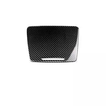 Держатель для стакана с водой из углеродного волокна, накладка на панель, наклейка на автомобиль для Mercedes C Class W205 C180 C200 GLC, аксессуары