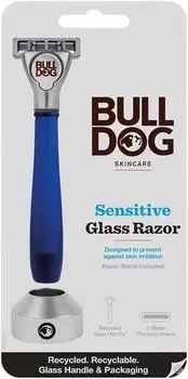 Держатель для стекла Bulldog Sensitive 5 лезвий с лезвием