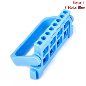 Держатель для стоматологических эндодонтических файлов 8/16 отверстий 3 Colos Endo Stand Endo Tray для эндодонтических файлов Organizer Endo Box 8 Holes синий