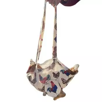 Держатель для сумки-петуха Держатель для курицы Сумка-слинг Сумка для переноски Курица-переноска Слинг-держатель для птицы Сумка для ловли Петух-переноска