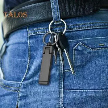 Держатель для сумочки, настольный кошелек, вешалка для ключей, подставка для мобильного телефона, женский складной крючок для кошелька с противоскользящими накладками и карабином чёрный