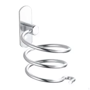 Держатель для сушилки для ванной комнаты, вешалка для выдувания, универсальный алюминиевый практичный органайзер, настенное крепление для душа Argent