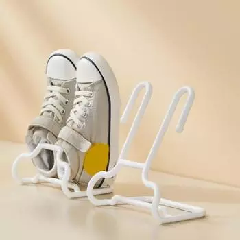 Держатель для сушки обуви, регулируемый, подвесной, отдельно стоящий, быстрый слив, большой грузоподъемный органайзер для обуви, не требующий установки, устойчивый, недеформируемый, для общежития белый