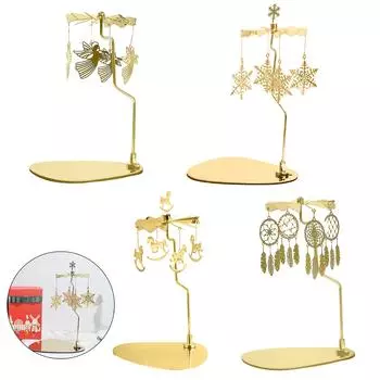 Держатель для свечи из нержавеющей стали, автоматическое вращение, прочный D