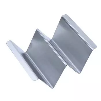 Держатель для тако из нержавеющей стали, подставка для подачи тортилий, многоразовые тарелки для тако, подставка для буррито для кухни, ресторана