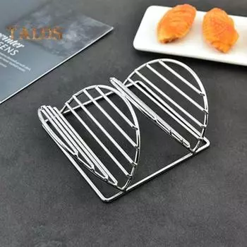 Держатель для тако, термостойкий, универсальный, легко чистится, стабильный, кухонный держатель для тако, подставка для хранения продуктов, кухонные принадлежности Single Layer