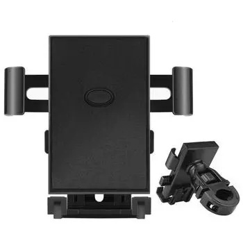 Держатель для телефона для велосипеда и скутера, устойчивый к сотрясениям, водонепроницаемый, выдвижной, противоскользящий, вращающийся на 360 градусов, плотно фиксирующий кронштейн для телефона