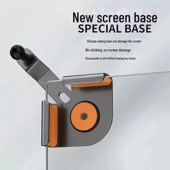 Держатель для телефона и навигации Tesla Model 3/Y с плавающим экраном и бесшовной силиконовой основой D14 Base